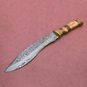 Damascus Kukri Knife